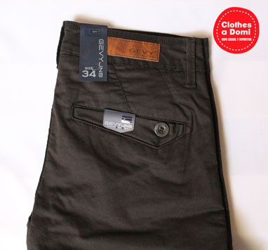 Gevy JNS, Negro cuadro pequeño, talla 34